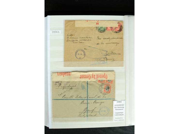 China bis Togo, hochinteressante Sammlung dabei China Mi.-Nr. 18(2) auf portogerechtem Bief nach Sao Paulo, Türkei Mi.-Nr. V3