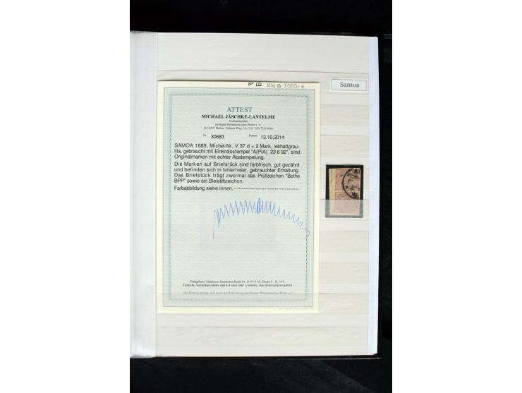 China bis Togo, hochinteressante Sammlung dabei China Mi.-Nr. 18(2) auf portogerechtem Bief nach Sao Paulo, Türkei Mi.-Nr. V3