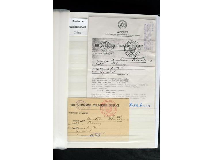 China bis Togo, hochinteressante Sammlung dabei China Mi.-Nr. 18(2) auf portogerechtem Bief nach Sao Paulo, Türkei Mi.-Nr. V3