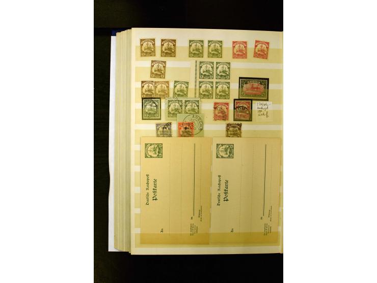 China bis Togo, sehr umfangreiche Sammlung inkl. Doubletten mit über 2700 Marken inkl. ca. 250 Querformaten und fast 90 Brief