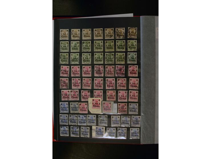 China bis Togo, sehr umfangreiche Sammlung inkl. Doubletten mit über 2700 Marken inkl. ca. 250 Querformaten und fast 90 Brief