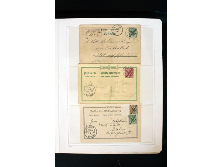 China bis Togo, gestempelte Sammlung mit besseren Werten, Vorläufern, besseren Stempeln, Schiffspost, vielen Briefen, Karten 