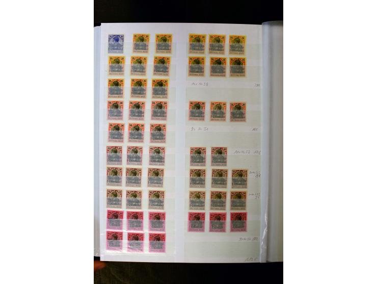China bis Togo, ungebrauchte und postfrische Sammlung inkl. Doubletten mit über 150 Markwerten inkl. 28 Höchstwerten, Marken 