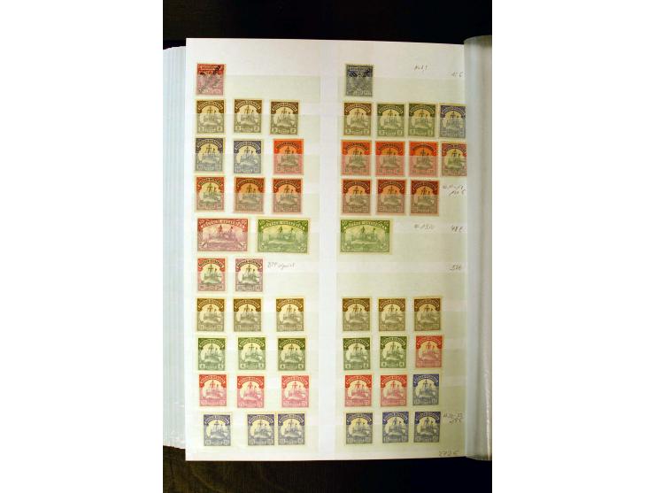 China bis Togo, ungebrauchte und postfrische Sammlung inkl. Doubletten mit über 150 Markwerten inkl. 28 Höchstwerten, Marken 