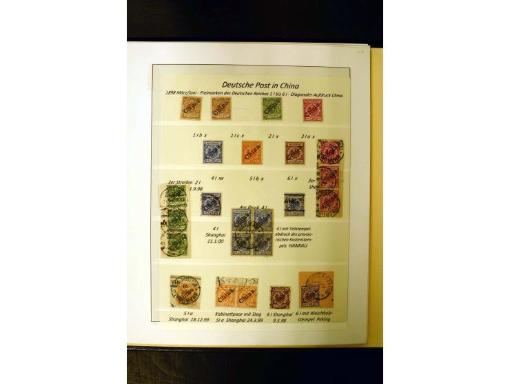 1898/1919, umfangreiche, meist ungebrauchte und gestempelte Sammlung mit vielen besseren und kpl. Ausgaben, Farben, Typen und