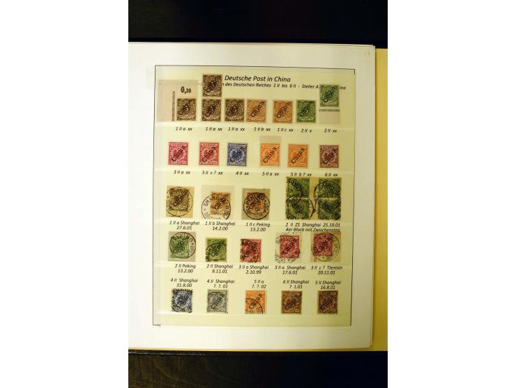 1898/1919, umfangreiche, meist ungebrauchte und gestempelte Sammlung mit vielen besseren und kpl. Ausgaben, Farben, Typen und