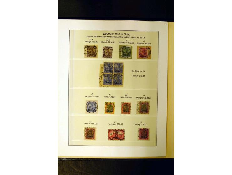 1898/1919, umfangreiche, meist ungebrauchte und gestempelte Sammlung mit vielen besseren und kpl. Ausgaben, Farben, Typen und