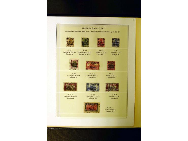 1898/1919, umfangreiche, meist ungebrauchte und gestempelte Sammlung mit vielen besseren und kpl. Ausgaben, Farben, Typen und