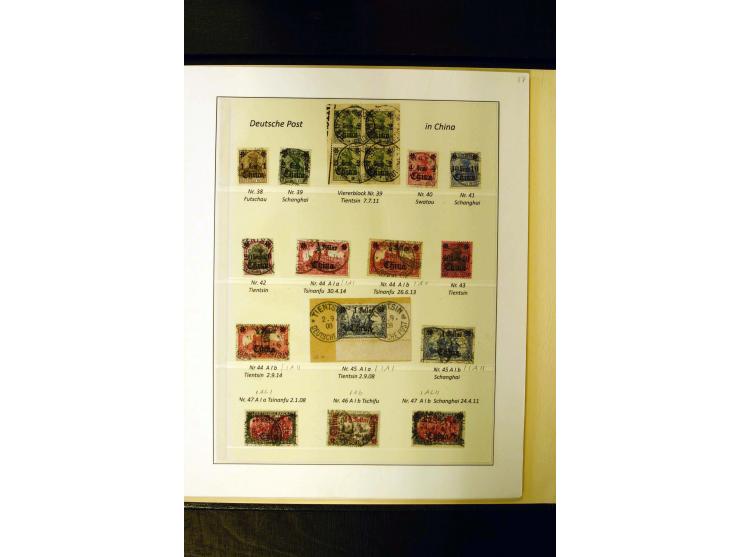1898/1919, umfangreiche, meist ungebrauchte und gestempelte Sammlung mit vielen besseren und kpl. Ausgaben, Farben, Typen und