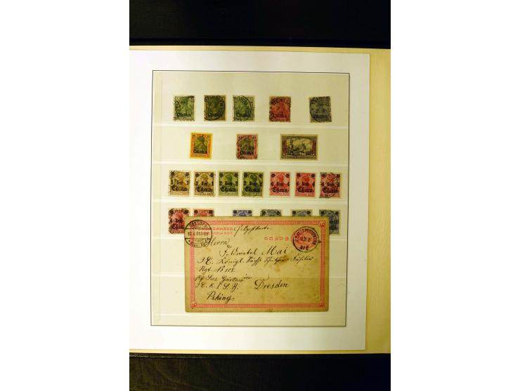 1898/1919, umfangreiche, meist ungebrauchte und gestempelte Sammlung mit vielen besseren und kpl. Ausgaben, Farben, Typen und