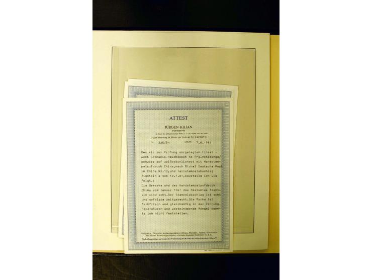 1898/1919, umfangreiche, meist ungebrauchte und gestempelte Sammlung mit vielen besseren und kpl. Ausgaben, Farben, Typen und