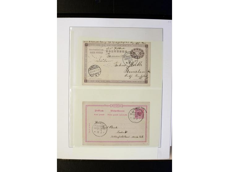 1898/1912, interessante Sammlung "Marineschiffspost in China und Kiautschou" mit über 50 Briefen und Karten, dabei u.a. frühe