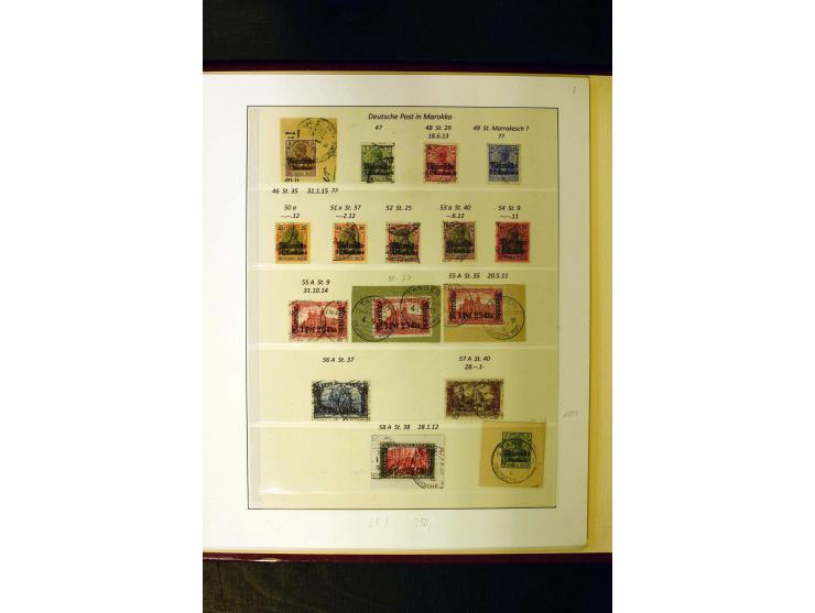 1899/1918, meist ungebrauchte/postfrische und zusätzlich gestempelte Sammlung mit einigen besseren und kpl. Ausgaben, Typen u