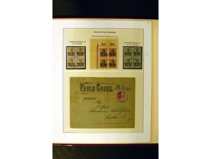 1899/1918, meist ungebrauchte/postfrische und zusätzlich gestempelte Sammlung mit einigen besseren und kpl. Ausgaben, Typen u
