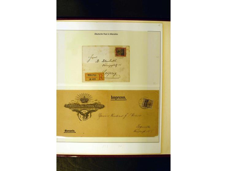 1899/1918, meist ungebrauchte/postfrische und zusätzlich gestempelte Sammlung mit einigen besseren und kpl. Ausgaben, Typen u