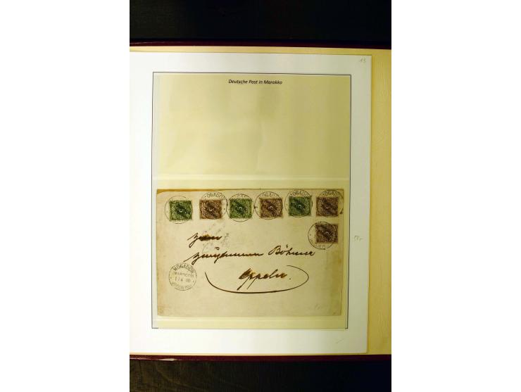 1899/1918, meist ungebrauchte/postfrische und zusätzlich gestempelte Sammlung mit einigen besseren und kpl. Ausgaben, Typen u