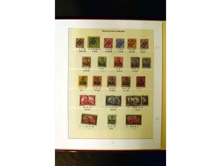 1899/1918, meist ungebrauchte/postfrische und zusätzlich gestempelte Sammlung mit einigen besseren und kpl. Ausgaben, Typen u