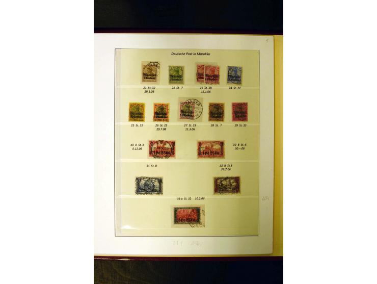 1899/1918, meist ungebrauchte/postfrische und zusätzlich gestempelte Sammlung mit einigen besseren und kpl. Ausgaben, Typen u