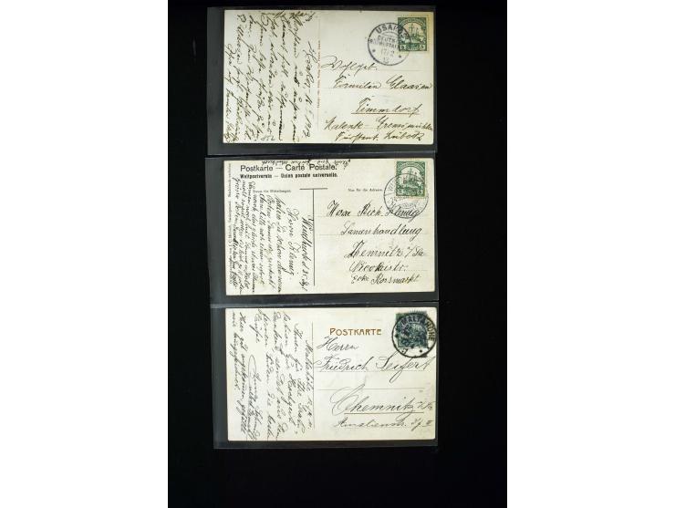 1901/03, Partie mit 30 Ansichtskarten mit zum Teil besseren Ansichten, bis auf eine Karte alle gebraucht aus DSWA (zum Teil i