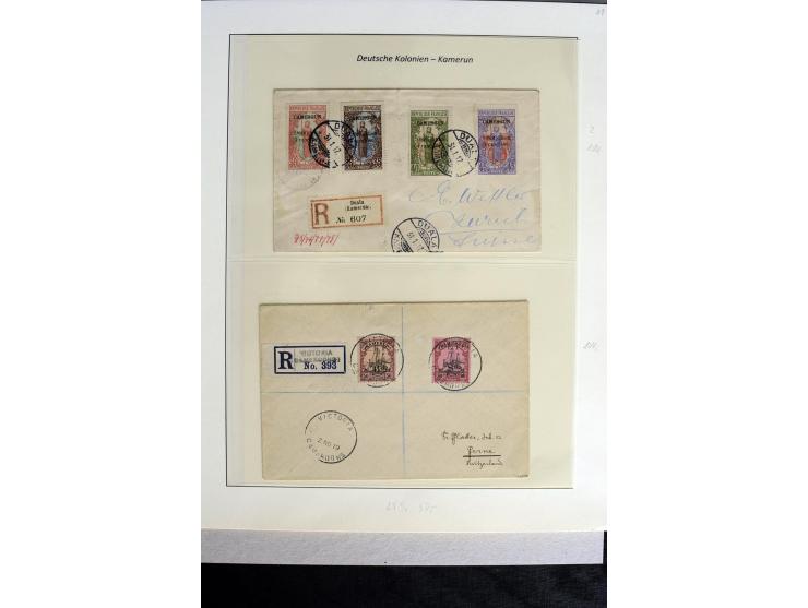 1915/1919, kleine Sammlung mit ungebrauchten/postfrischen Satz Mi.-Nr. 1-13 kpl. inkl. Mi.-Nr. 3 b (je sign. Kilian BPP), Mi.