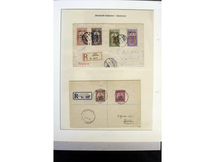 1915/1919, kleine Sammlung mit ungebrauchten/postfrischen Satz Mi.-Nr. 1-13 kpl. inkl. Mi.-Nr. 3 b (je sign. Kilian BPP), Mi.