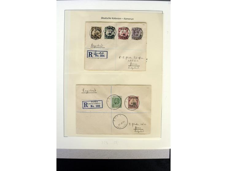 1915/1919, kleine Sammlung mit ungebrauchten/postfrischen Satz Mi.-Nr. 1-13 kpl. inkl. Mi.-Nr. 3 b (je sign. Kilian BPP), Mi.