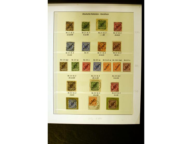 1899/1919, in den Hauptnummern augenscheinlich kpl. ungebrauchte/postfrische und zusätzlich gestempelte Sammlung mit einigen 