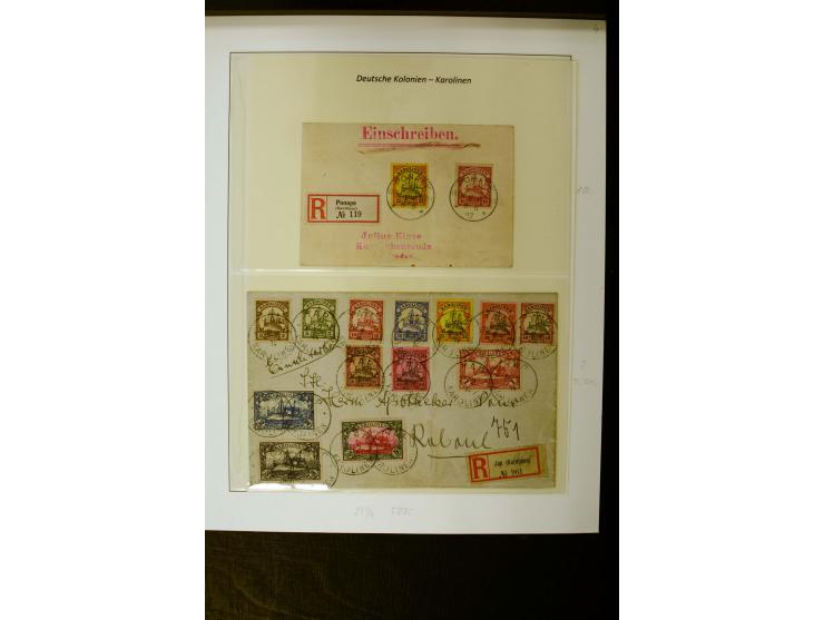 1899/1919, in den Hauptnummern augenscheinlich kpl. ungebrauchte/postfrische und zusätzlich gestempelte Sammlung mit einigen 