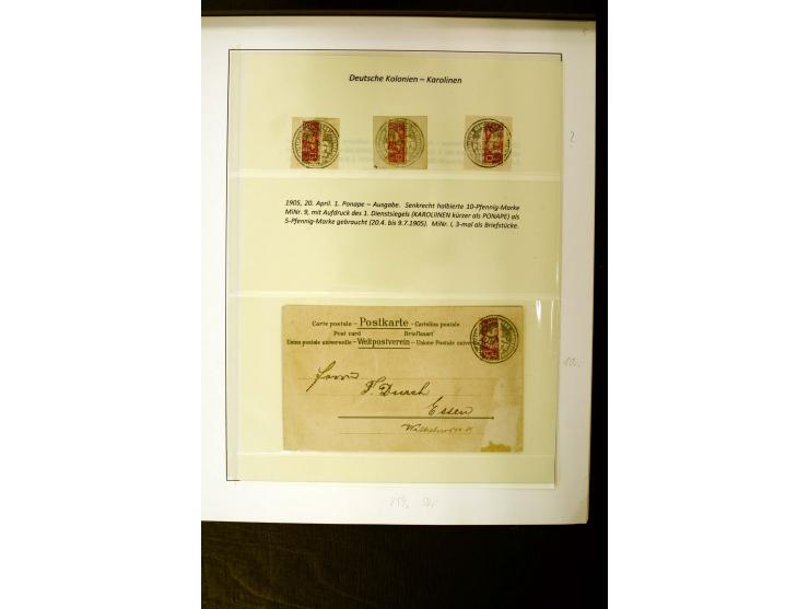 1899/1919, in den Hauptnummern augenscheinlich kpl. ungebrauchte/postfrische und zusätzlich gestempelte Sammlung mit einigen 