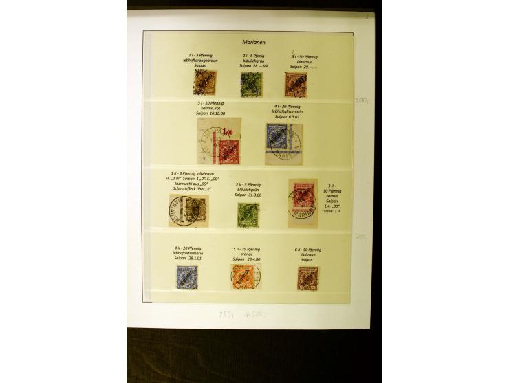 1899/1919, ungebrauchte/postfrische und gestempelte Sammlung mit u.a. Mi.-Nr. 1-2I und 6 I (je doppelt sign. Bothe BPP), Mi.-