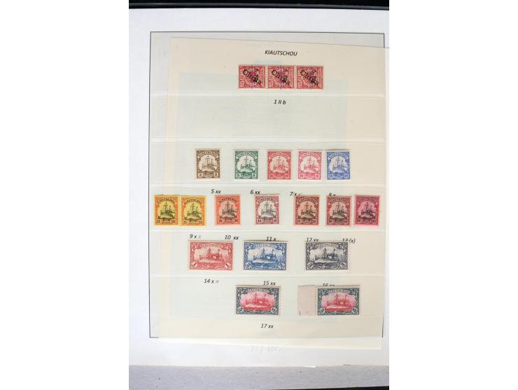 1898/1919, meist ungebrauchte und gestempelte Sammlung mit gutem Vorläuferteil, Farben, bessere und kpl. Ausgaben, ab 1901 me