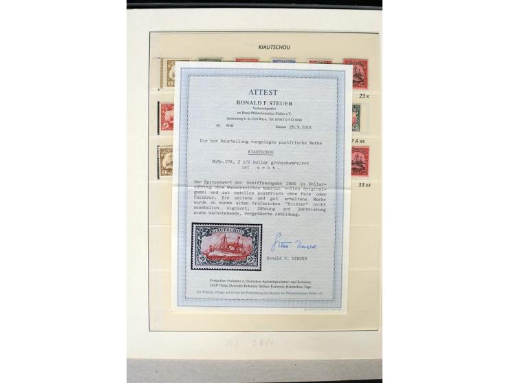 1898/1919, meist ungebrauchte und gestempelte Sammlung mit gutem Vorläuferteil, Farben, bessere und kpl. Ausgaben, ab 1901 me