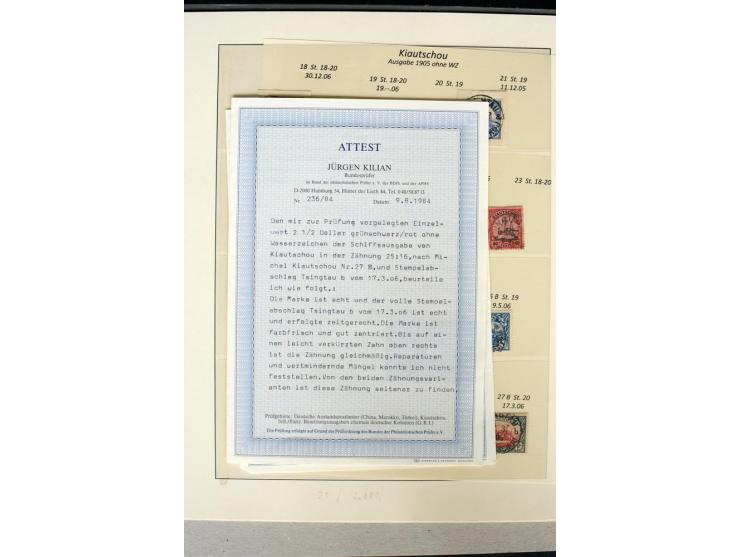 1898/1919, meist ungebrauchte und gestempelte Sammlung mit gutem Vorläuferteil, Farben, bessere und kpl. Ausgaben, ab 1901 me