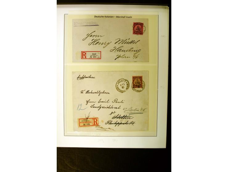 1892/1919, meist ungebrauchte und gestempelte Marken mit 2 Vorläufer-Werten, besseren und kpl. Ausgaben und 4 R-Briefen (u.a.
