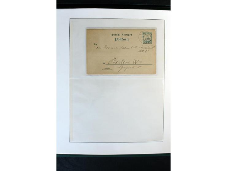 1900/1914, Apia bis Salevalu, umfangreiche Stempelsammlung mit sehr vielen Briefstücken und 38 Briefen, Karten und Ganzsachen