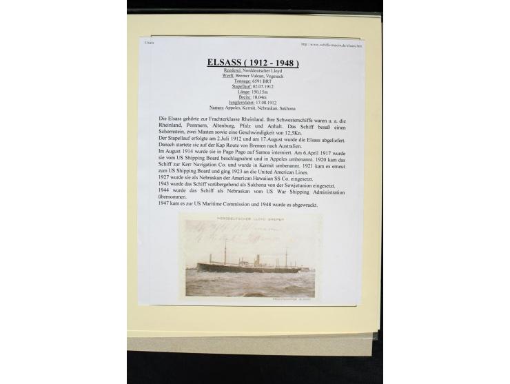 1915/1916, Partie mit 4 Belegen aus bzw. in das Lager "Motuihi" in zum Teil fehlerhafter Erhaltung, dazu 4 frankierte Postkar