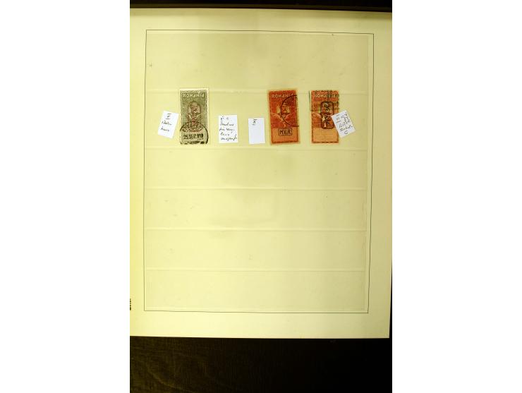 1914/18, gestempelte Sammlung mit u.a. Belgien Mi.-Nr. 20bI, 24IAPFI, 24IB, Etappe West Mi.-Nr. 3b, 11IIF, Ober-Ost 12A, Biel
