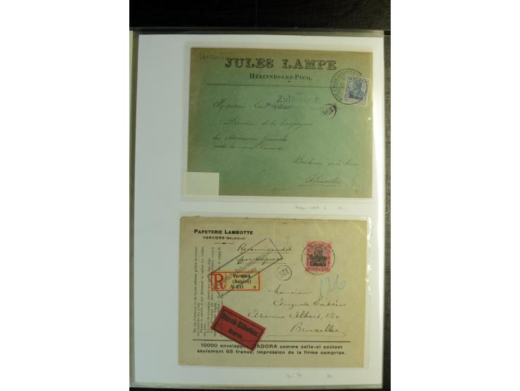 1914/18, kleine Partie mit Besonderheiten