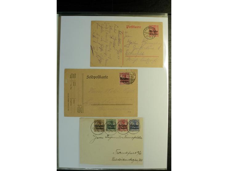 1914/18, kleine Partie mit Besonderheiten