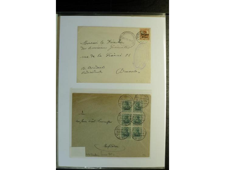 1914/18, kleine Partie mit Besonderheiten