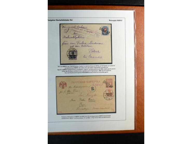 1916/1918, interessante Sammlung mit 30 Briefen, Karten und Ganzsachen, dabei u.a. viele R-Bedarfsbriefe, verschiedene Zensur