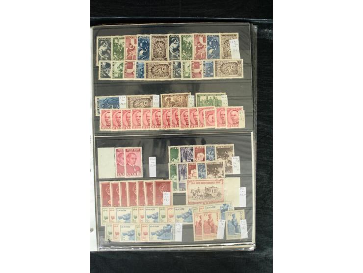 1920/59, postfrischer, ungebrauchter und gestempelter Bestand mit u.a. Mi.-Nr. 10yI, 144-50 (3), 151-57 (2), 161-67, 171-77, 