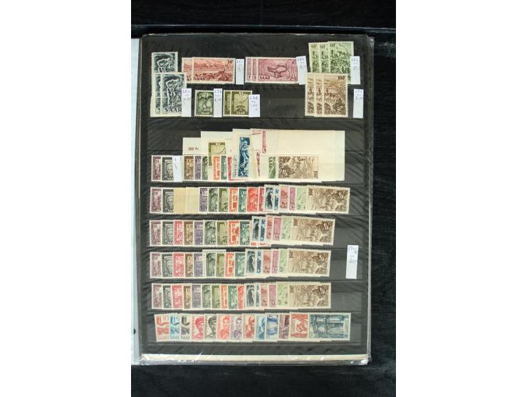 1920/59, postfrischer, ungebrauchter und gestempelter Bestand mit u.a. Mi.-Nr. 10yI, 144-50 (3), 151-57 (2), 161-67, 171-77, 