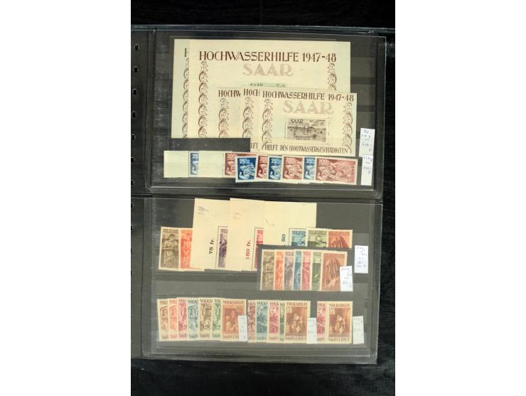 1920/59, postfrischer, ungebrauchter und gestempelter Bestand mit u.a. Mi.-Nr. 10yI, 144-50 (3), 151-57 (2), 161-67, 171-77, 
