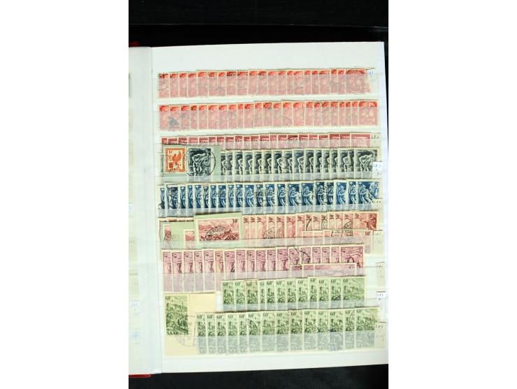 1920/59, postfrischer, ungebrauchter und gestempelter Bestand mit u.a. Mi.-Nr. 10yI, 144-50 (3), 151-57 (2), 161-67, 171-77, 
