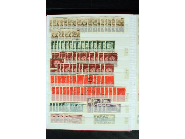 1920/59, postfrischer, ungebrauchter und gestempelter Bestand mit u.a. Mi.-Nr. 10yI, 144-50 (3), 151-57 (2), 161-67, 171-77, 