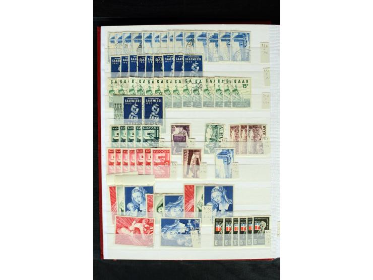 1920/59, postfrischer, ungebrauchter und gestempelter Bestand mit u.a. Mi.-Nr. 10yI, 144-50 (3), 151-57 (2), 161-67, 171-77, 