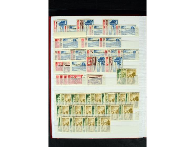 1920/59, postfrischer, ungebrauchter und gestempelter Bestand mit u.a. Mi.-Nr. 10yI, 144-50 (3), 151-57 (2), 161-67, 171-77, 