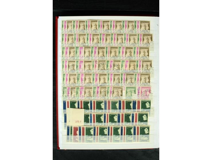 1920/59, postfrischer, ungebrauchter und gestempelter Bestand mit u.a. Mi.-Nr. 10yI, 144-50 (3), 151-57 (2), 161-67, 171-77, 