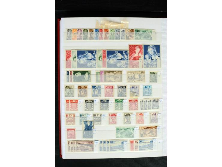 1920/59, postfrischer, ungebrauchter und gestempelter Bestand mit u.a. Mi.-Nr. 10yI, 144-50 (3), 151-57 (2), 161-67, 171-77, 